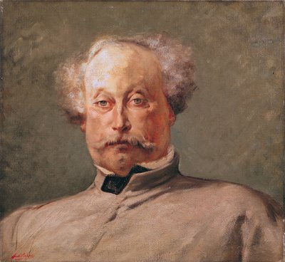 Portrait of Alexandre Dumas fils by Georges Clairin